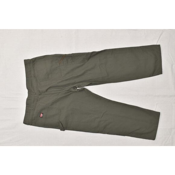 Wrangler Workwear Men's Cargo Pants Olive Green Regular Size 40x30 - Picture 8 of 8